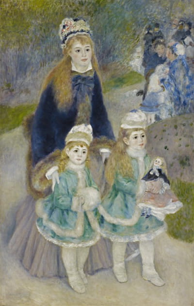 母亲和孩子（La Promenade）