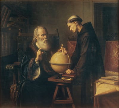 伽利略在帕多瓦大学演示新天文学理论
