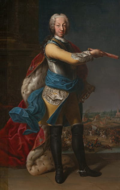 撒丁岛的查尔斯·埃马纽埃尔三世的Portait（1701-1773）