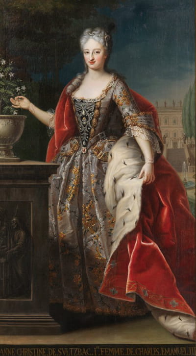 安娜·克里斯蒂娜·迪·苏兹巴赫肖像（1704-1723）