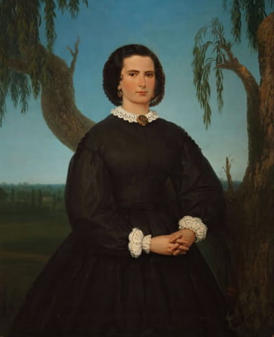 Josefa Saenz Valiente女士的肖像