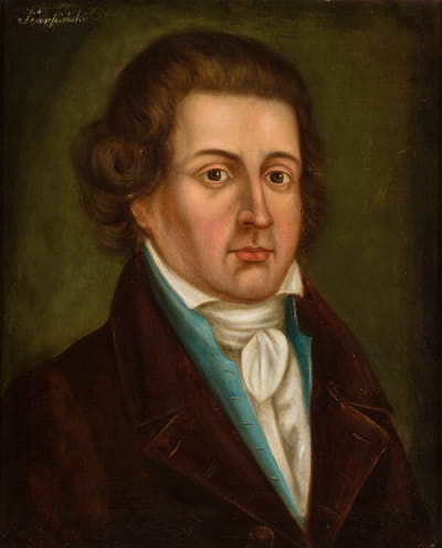 诗人弗朗西泽克·卡尔宾斯基（1741–1825）的肖像