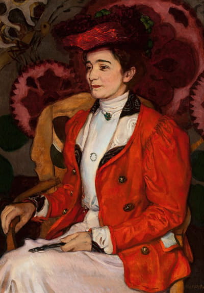 伊扎·阿克森托维奇·née Giełgud的肖像