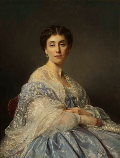 将军夫人亚历山德拉·扎特勒的肖像