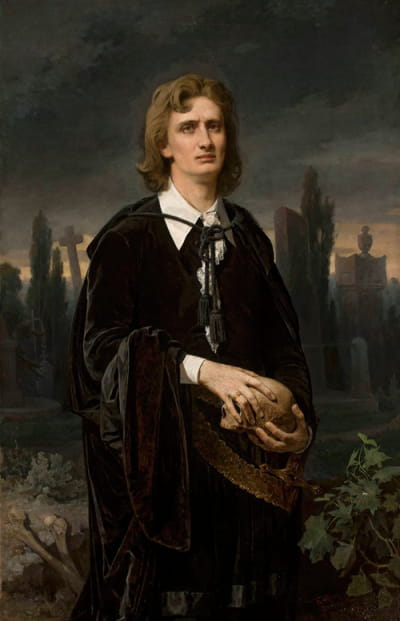 《哈姆雷特》中温森蒂·拉帕奇的肖像