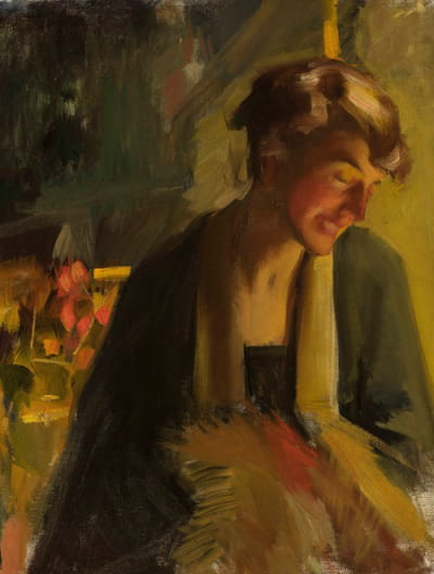 Cecilia Marylska的肖像-Łuszczewska