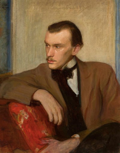 作家沃德齐米日·佩日斯基的肖像