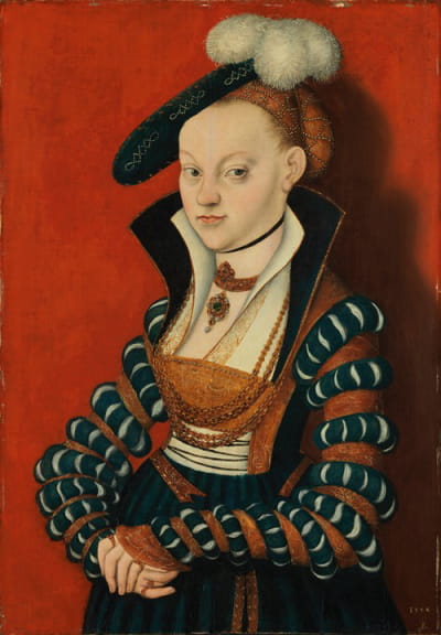 Eulenau的Christiane肖像
