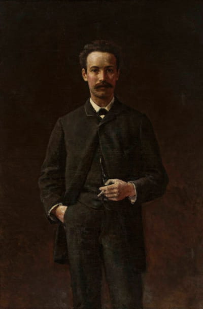 亚瑟·格鲁谢基的肖像