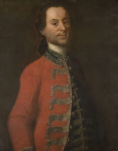 Pidhirtsi船长Franciszek Botty的肖像