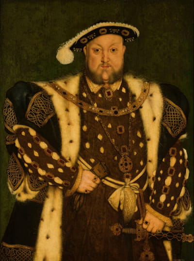 英国国王亨利八世肖像