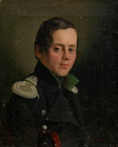一位年轻军官的肖像