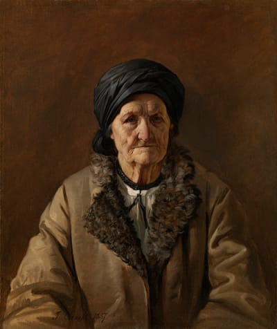 白俄罗斯女房东波蒂拉洛夫斯卡娅的肖像
