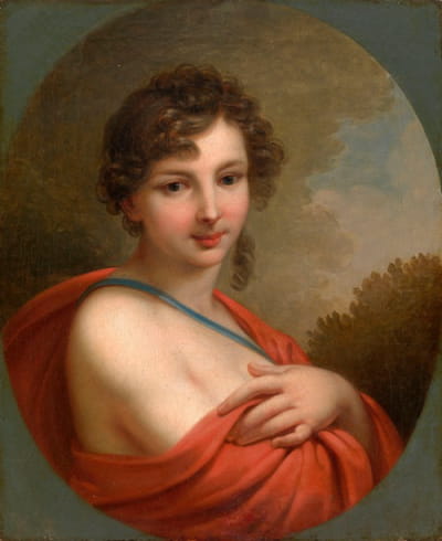 Elena Aleksandrovna Naryshkina肖像（1785-1855）