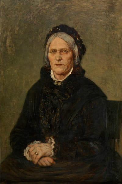 范坎普夫人，艺术家的母亲