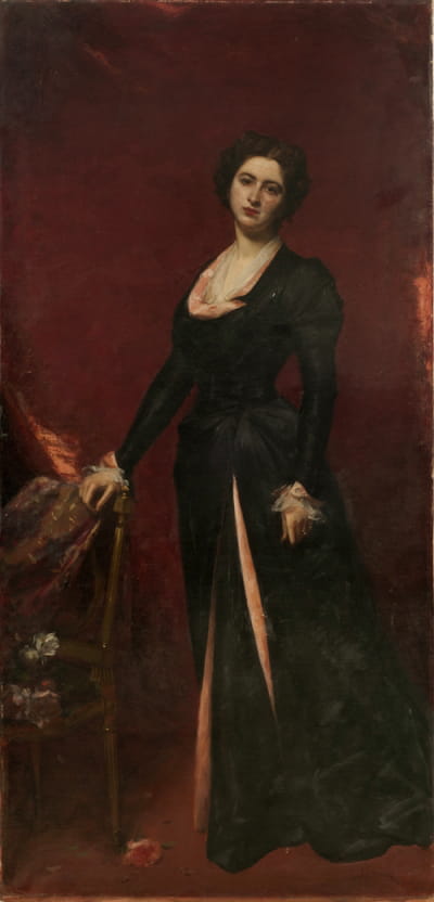玛丽亚·雷纳·德·费尔南德斯·布兰科肖像