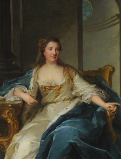 孔戴公主夏洛特·德·赫西·莱因费尔斯（Charlotte de Hesse Rheinfels，1714-1741）的肖像