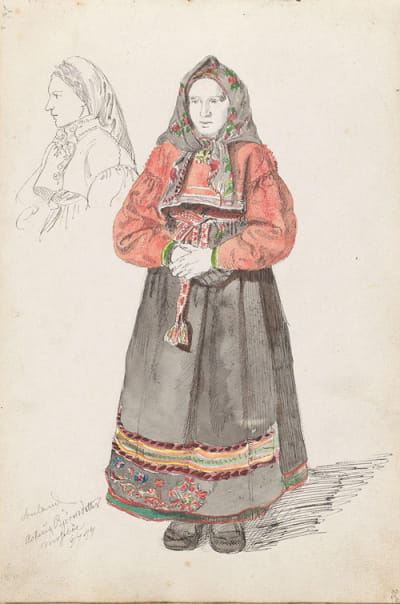 Aslaug Bear的女儿Mosebø，Sauland