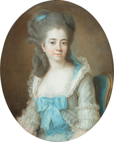 Aignan de Sanlot夫人的肖像