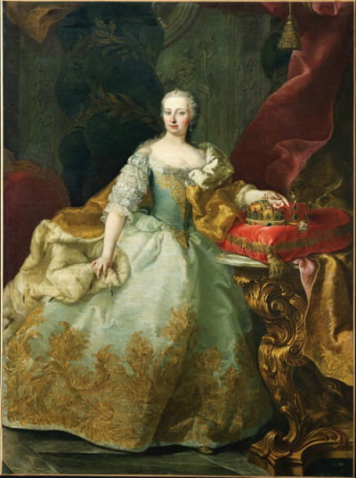 奥地利玛丽亚·特蕾莎肖像