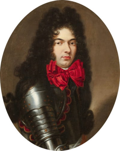 据说是路易十四的儿子的肖像