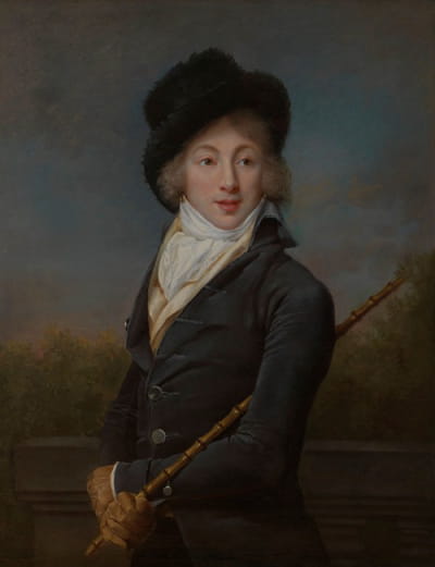 奥古斯特·维斯特里斯肖像（1760-1842），法国舞蹈家