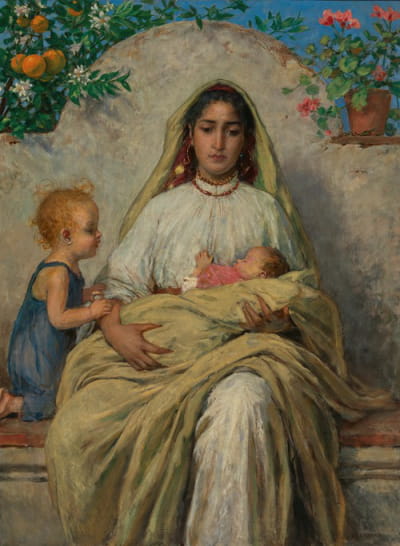 南维兰达的母亲与孩子