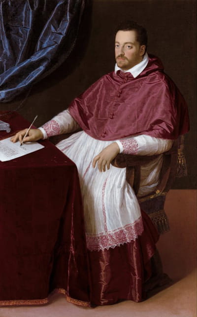 红衣主教费迪南多·德·美第奇，后来的托斯卡纳大公费迪南多一世
