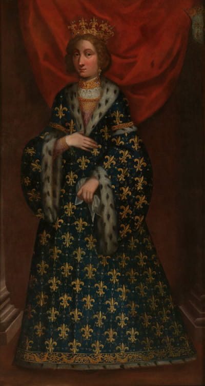 贝瑞的博纳的Portait，Amedeo VII的妻子