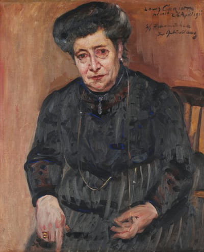 Damenporträt（艺术家岳母的肖像）