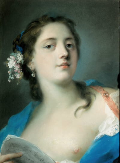 歌手Faustina Bordoni（1697-1781），配乐