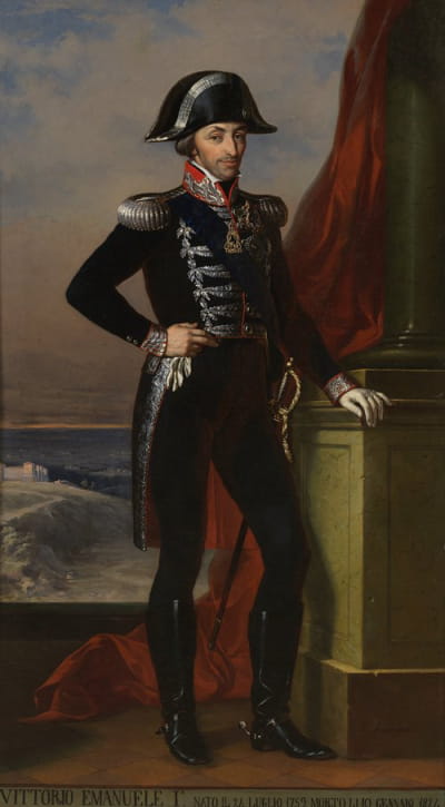 维托里奥·埃马努埃莱一世肖像