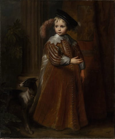奥兰治拿骚王子威廉二世肖像