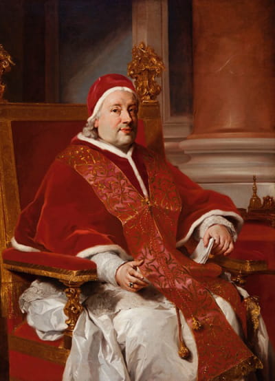 教皇克莱门特十三世的肖像
