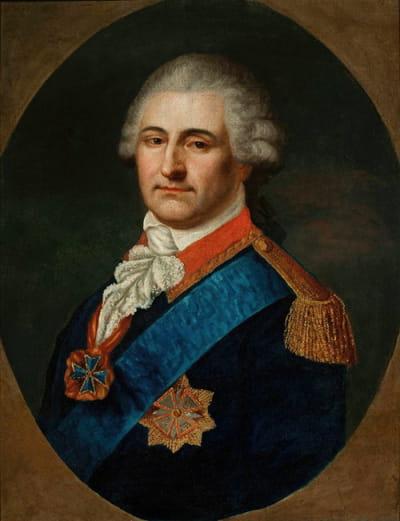 斯坦尼斯瓦夫·奥古斯特·波尼亚托夫斯基身着将军制服的肖像