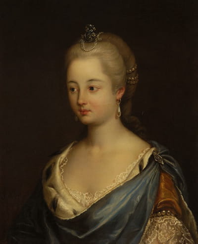 Kruszewska née Komorowska夫人的肖像