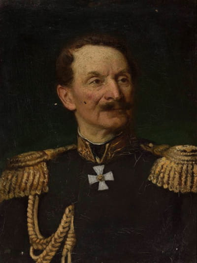 弗里德里希·伯格伯爵肖像（1790–1874），俄罗斯将军，波兰王国总督