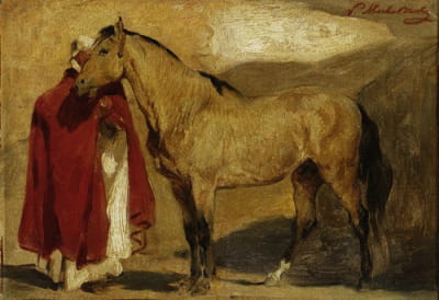 摩洛哥男子骑马