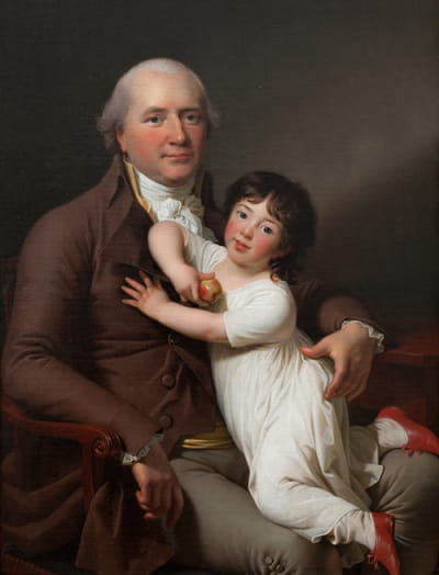 彼得·图坦和他的小儿子路易斯·亚历山大