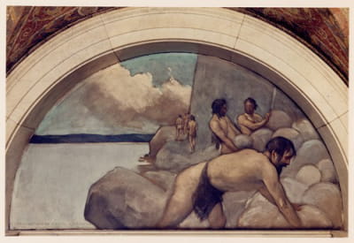 《书的进化》系列中的凯恩壁画