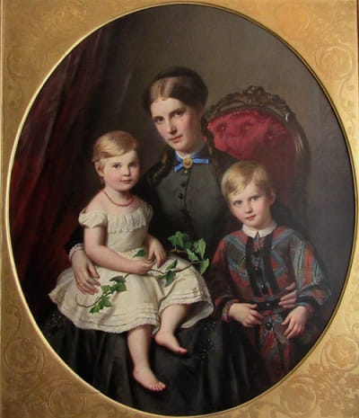 费林夫人和她的孩子们