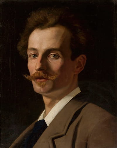 画家Franciszek Krudowski的肖像