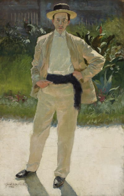 Stanisław Czajkowski肖像，画家，艺术家的兄弟