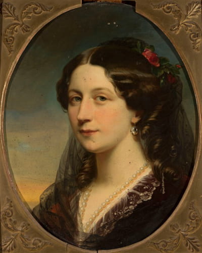 亚历山德拉·波托卡肖像（1818-1892）