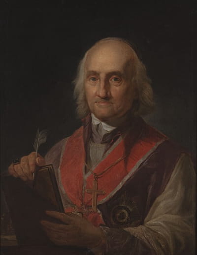 约翰·浸礼会阿尔伯特兰迪（1731–1808）的肖像，主教