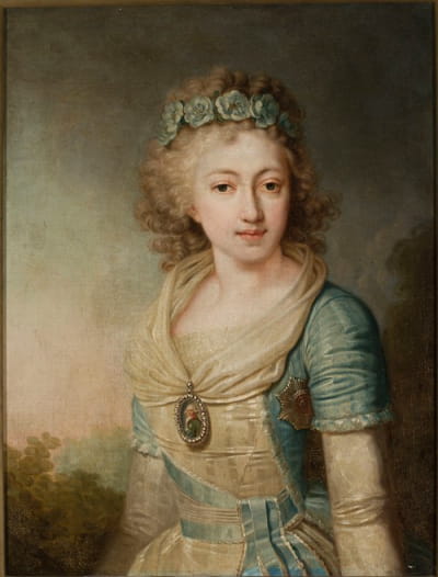保罗一世女儿海伦娜的肖像