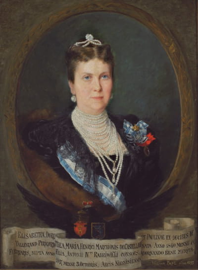 Elżbieta Radziwiłl née De Castellane肖像（1840–1915）