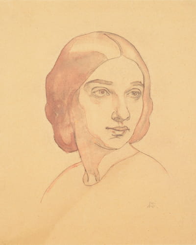 V.Triik Martna夫人的肖像