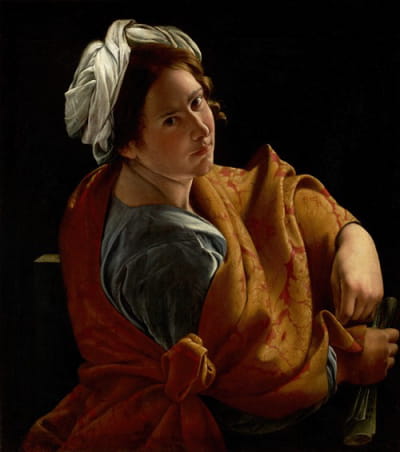 一位年轻女性的西比尔肖像