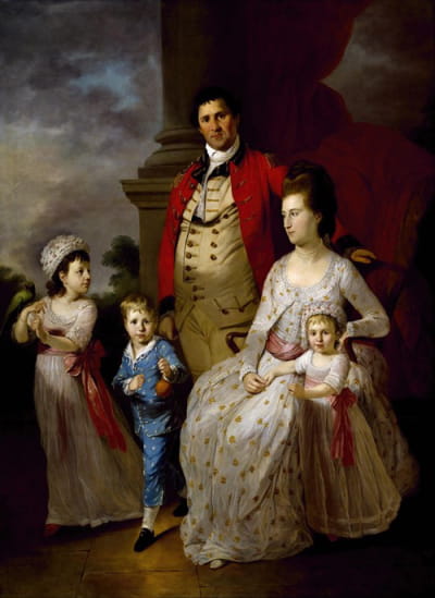 约翰·福图姆上校及其家人